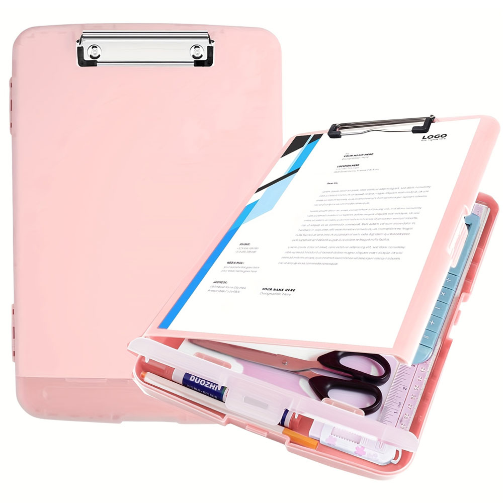 Document Scanner Portable - 1PC Multifunctional PP Plastic Double-Layer Folder
