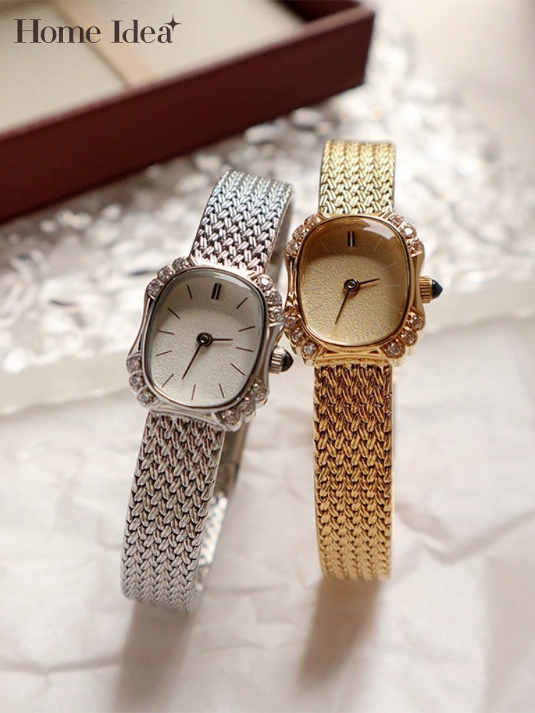 Home Office Design Ideas - Designer Women Fashion Quartz Watch Diamonds