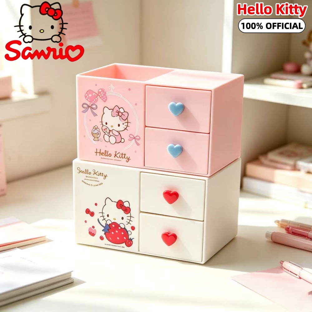 Office Drawer Organizer - Genuine Sanrio Cartoon Drawers Pen Holder