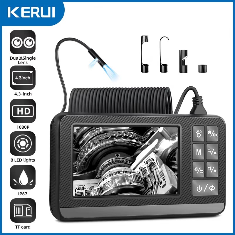 KERUI Dual Lens Industrial End - đánh giá và giá Webcam Hd 1080P