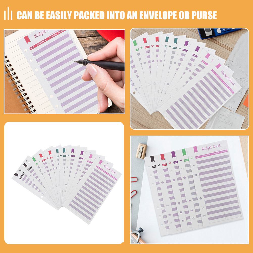 60 Sheets A6 Budget Sheet Port - đánh giá và giá Home Office Budget