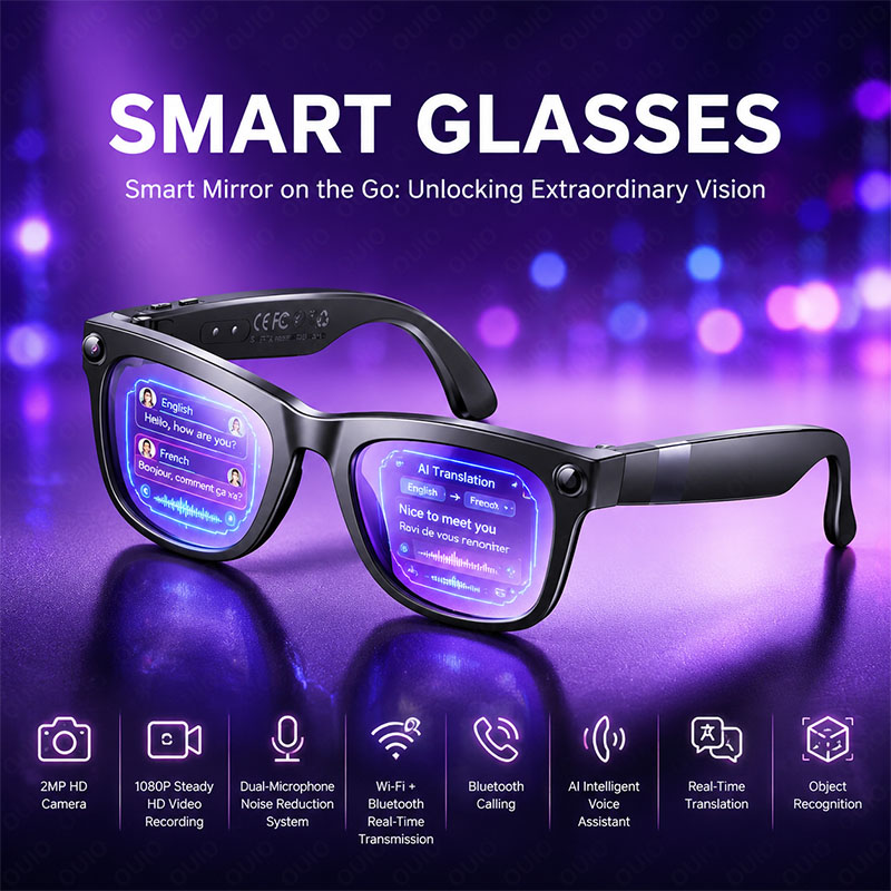 2026 Smart AI Glasses 2MP HD C - đánh giá và giá Webcam Hd 1080P