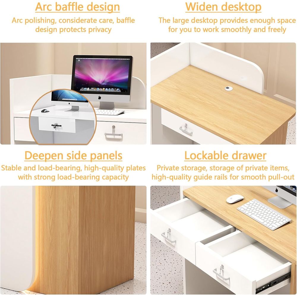 Desk Counter Table, Small Reta - đánh giá và giá Desk Drawer Small