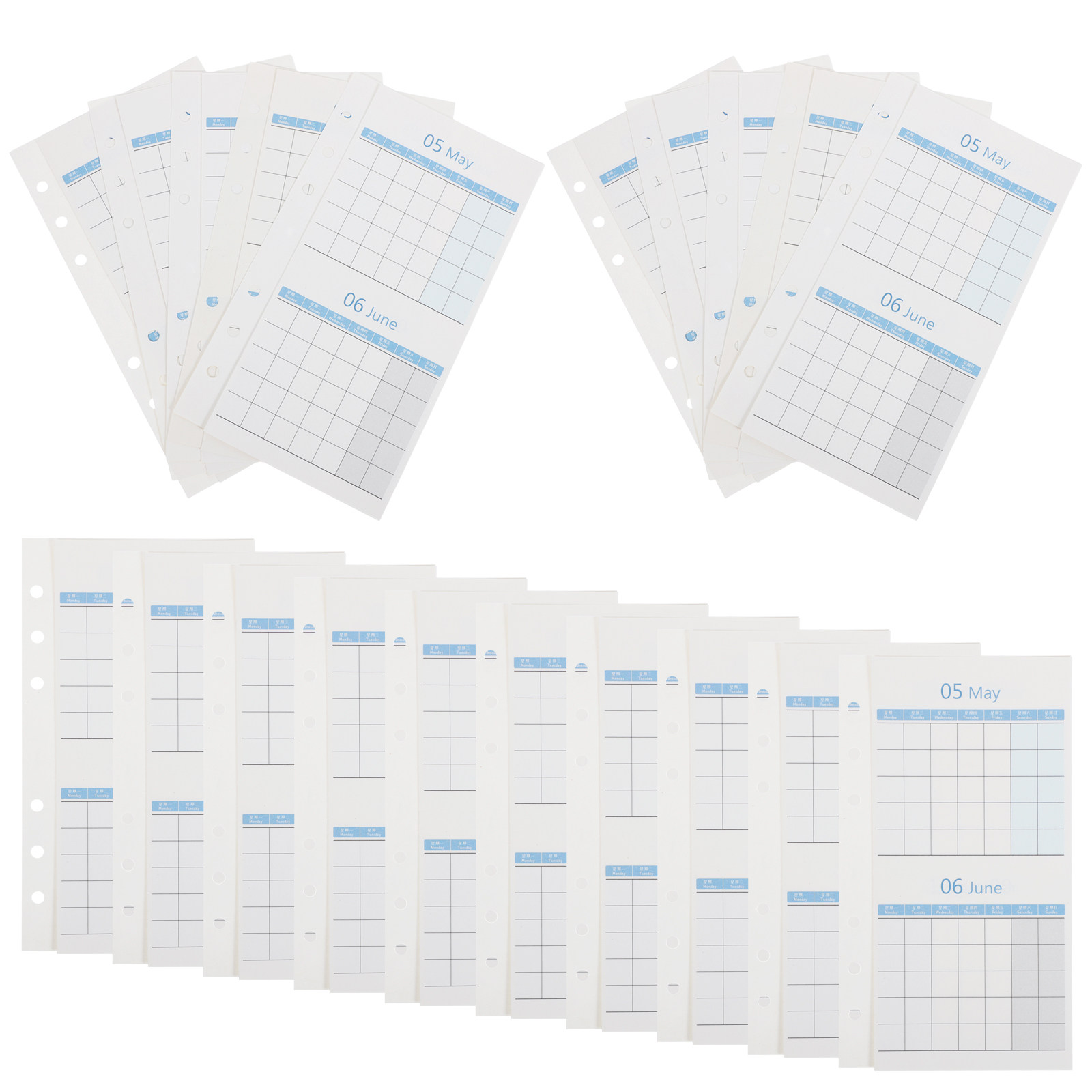 20Sheets Monthly Planner Refil - đánh giá và giá Home Office Budget