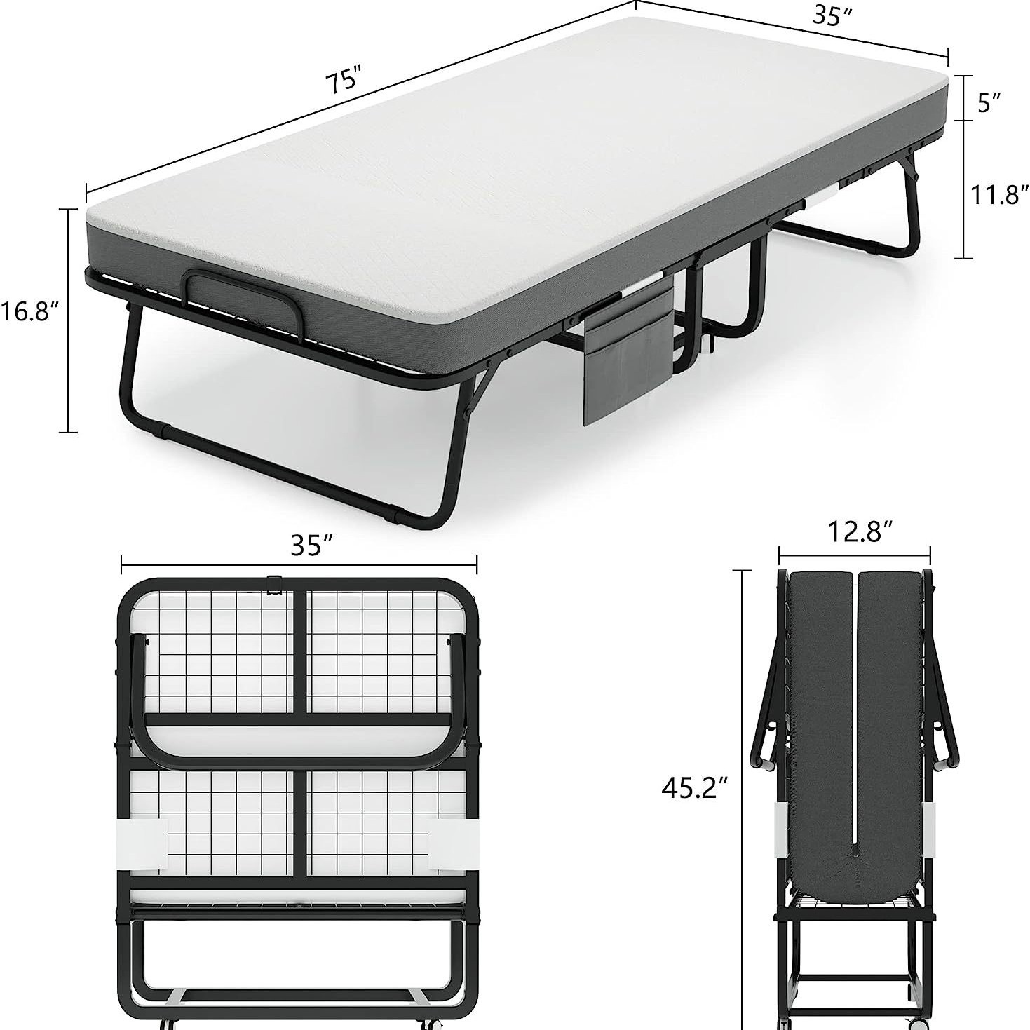 Amazon folding bed office home - đánh giá và giá Home Office Amazon