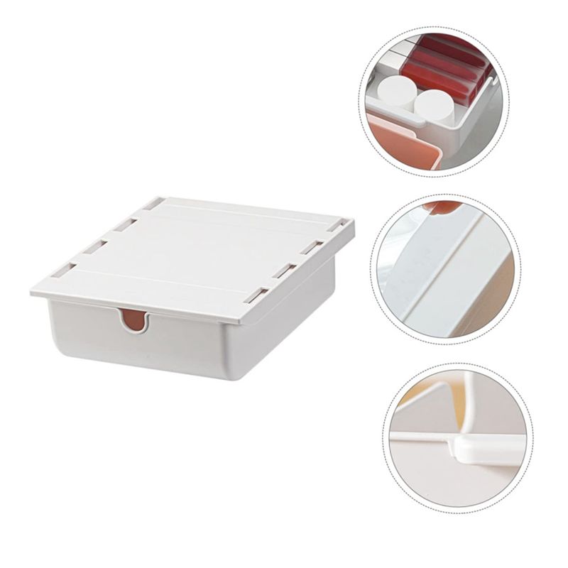 DT19 Under-Desk Storage Box, S - đánh giá và giá Office Drawer Organizer