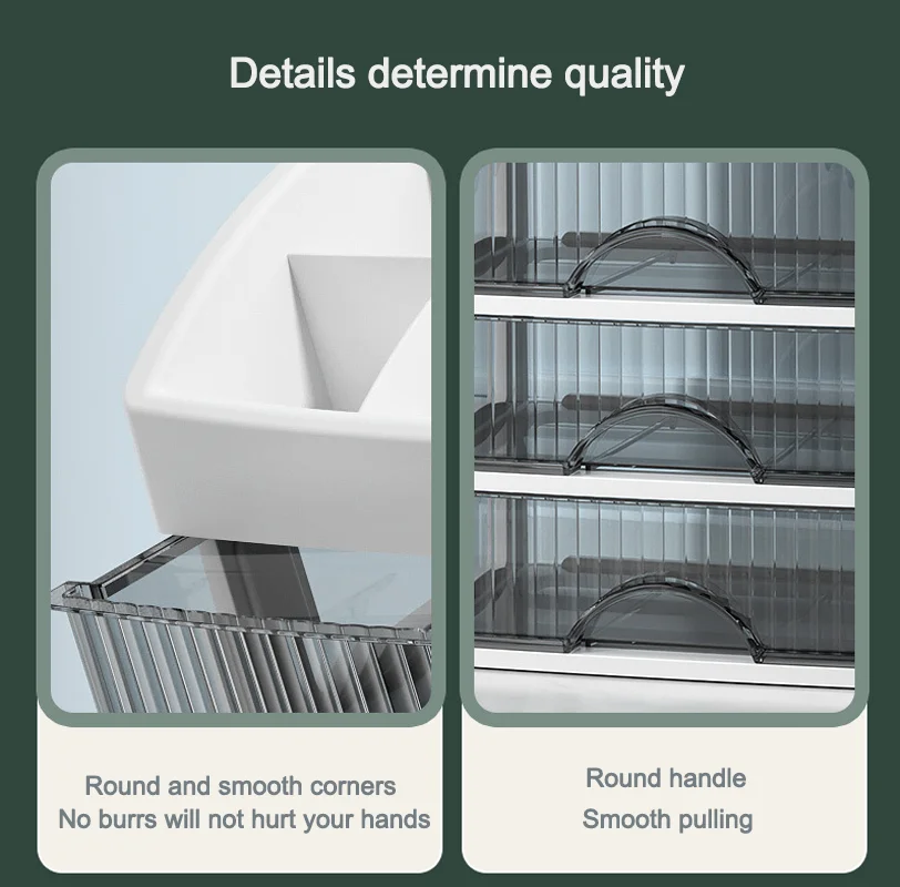 New 1Pc 5-layer Makeup Storage - đánh giá và giá Office Drawer Organizer