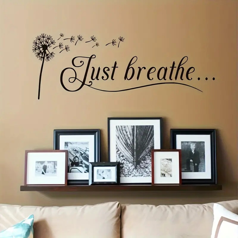 1pc Artistic Fonts PVC Wall De - đánh giá và giá Home Office Background