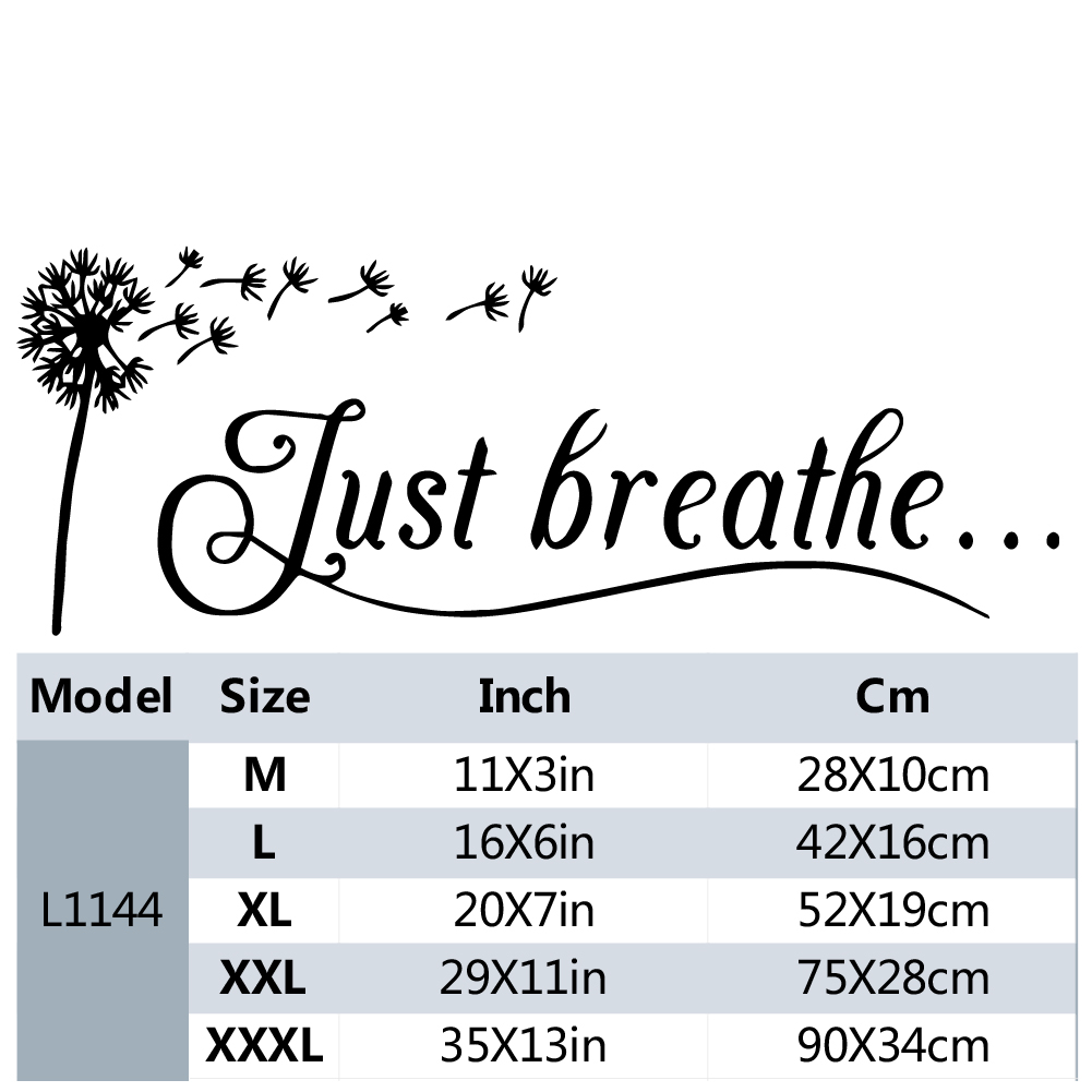1pc Artistic Fonts PVC Wall De - đánh giá và giá Home Office Background
