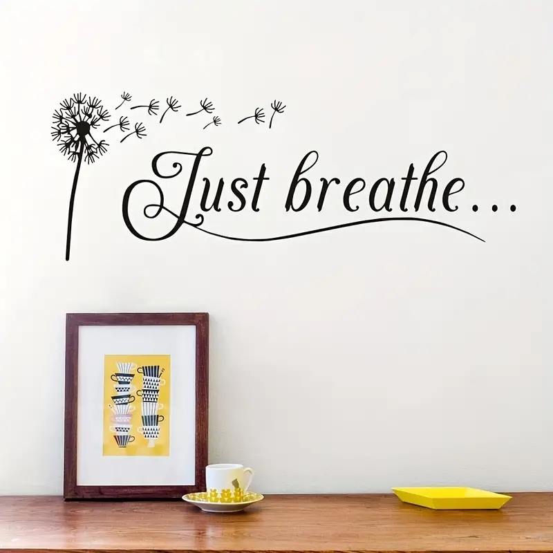 1pc Artistic Fonts PVC Wall De - đánh giá và giá Home Office Background