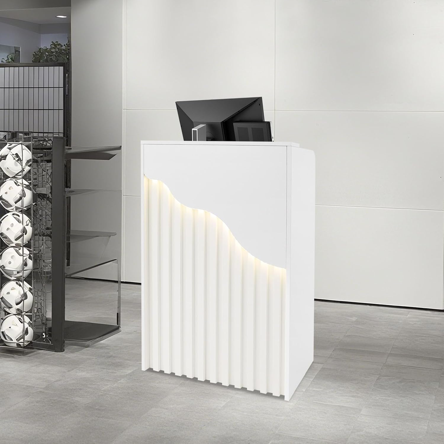 Small Reception Desk with Coun - đánh giá và giá Desk Drawer Small