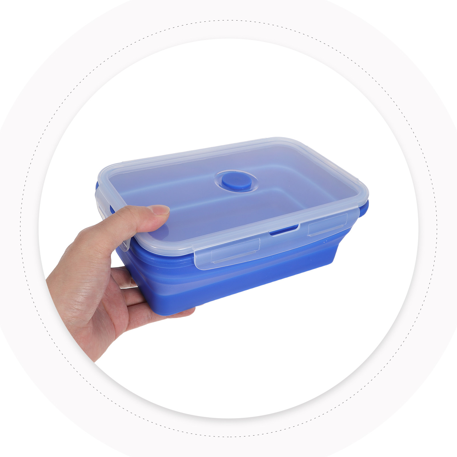 4Pcs Foldable Silicone Lunch B - đánh giá và giá Home Office Box