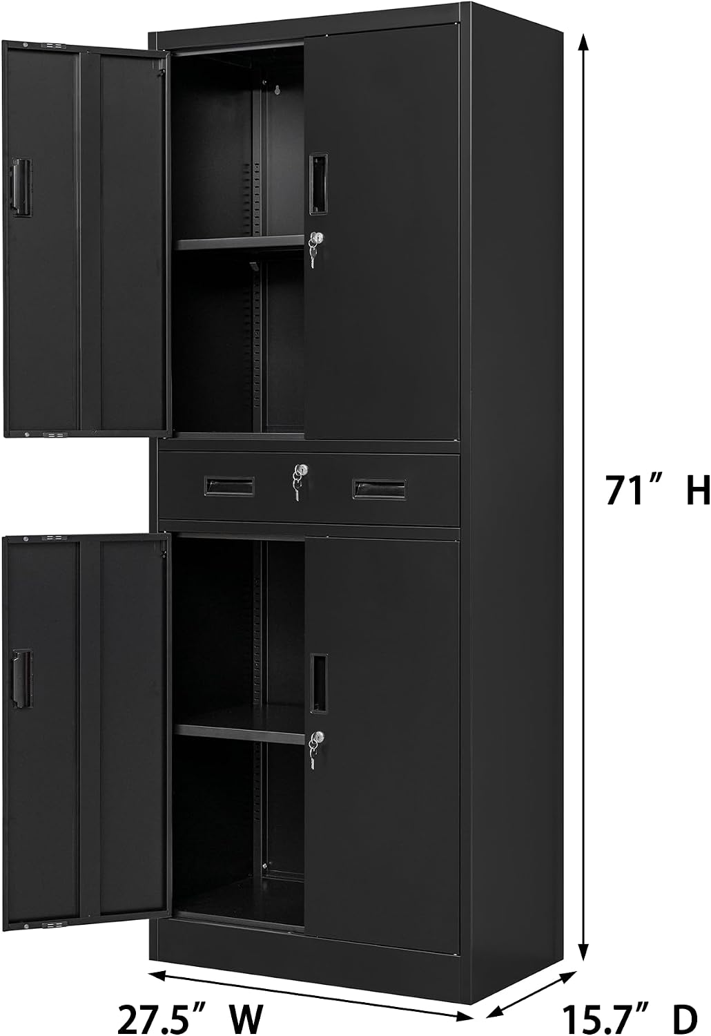Tall Metal Storage Cabinet Wit - đánh giá và giá Office Drawer Organizer