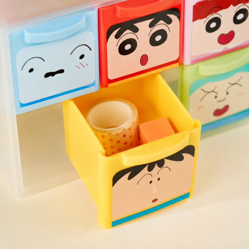 Genuine Crayon Shin-chan 6 Gri - đánh giá và giá Office Drawer Organizer