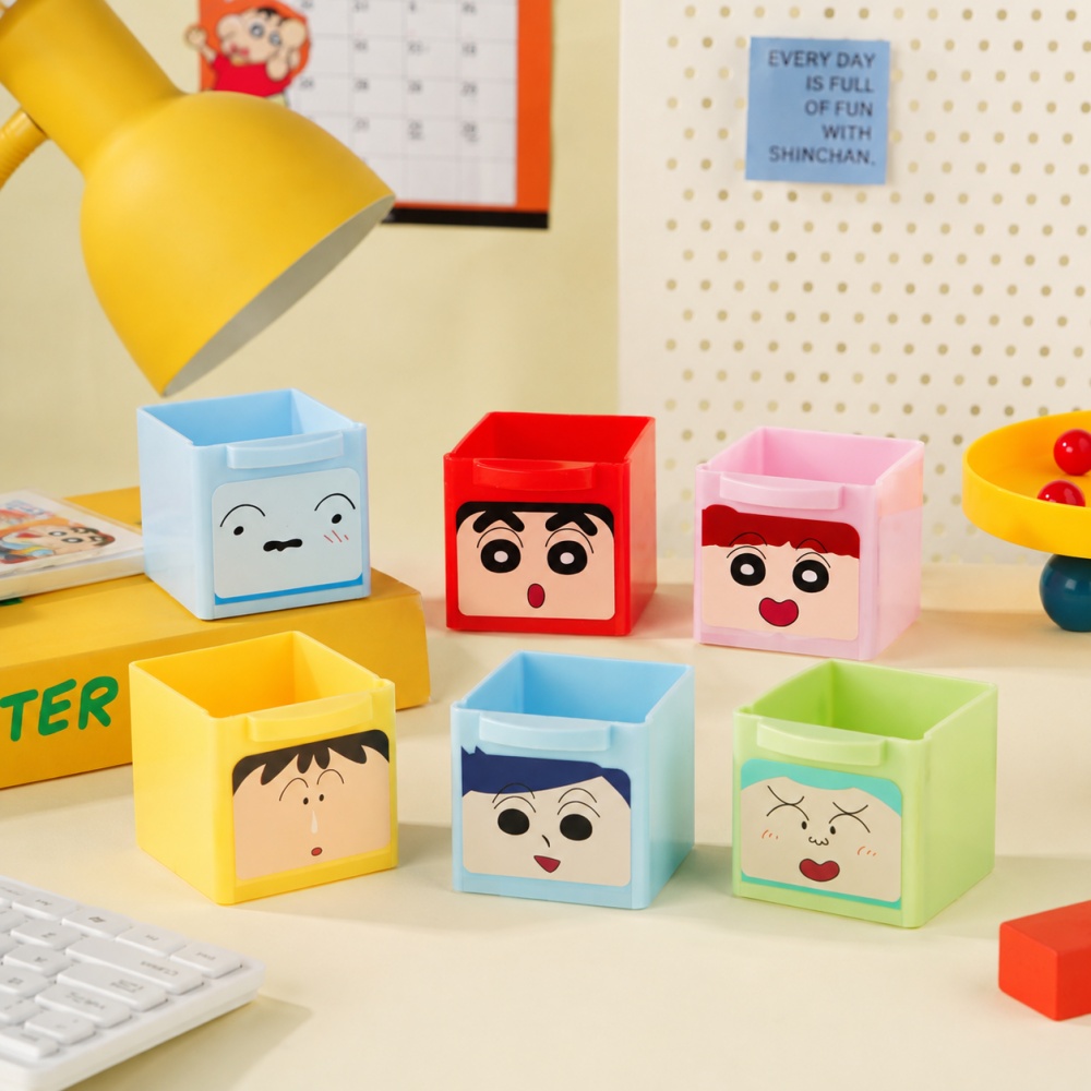 Genuine Crayon Shin-chan 6 Gri - đánh giá và giá Office Drawer Organizer