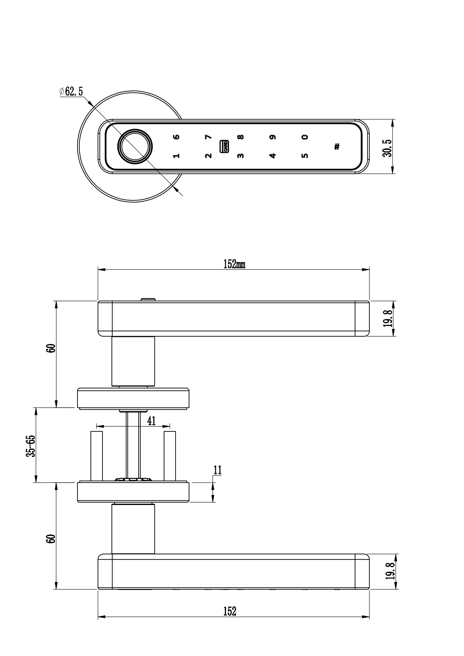 KK  Fingerprint Smart Door Loc - đánh giá và giá Home Office Google