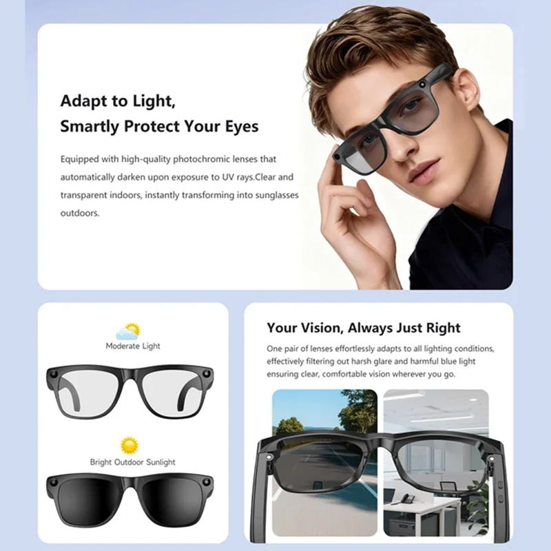 AI Smart Glasses 8K HD Photoch - đánh giá và giá Webcam Hd 1080P