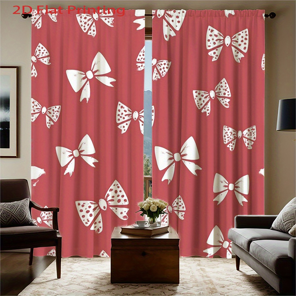 2pcs, 2D Flat Printing Curtain - đánh giá và giá Home Office Amazon