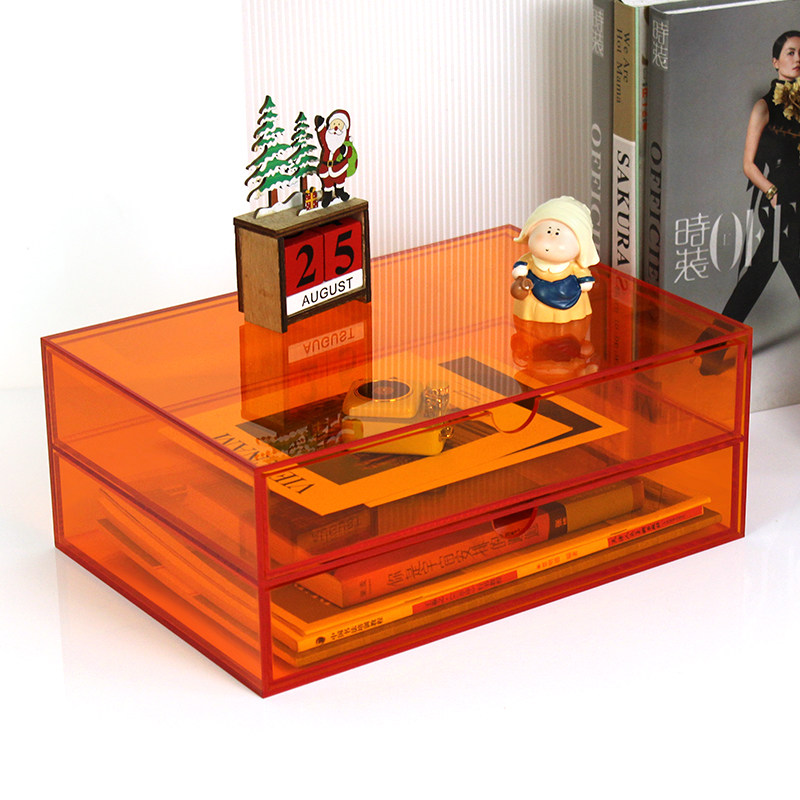 Clear Acrylic Drawer Organizer - đánh giá và giá Office Drawer Organizer