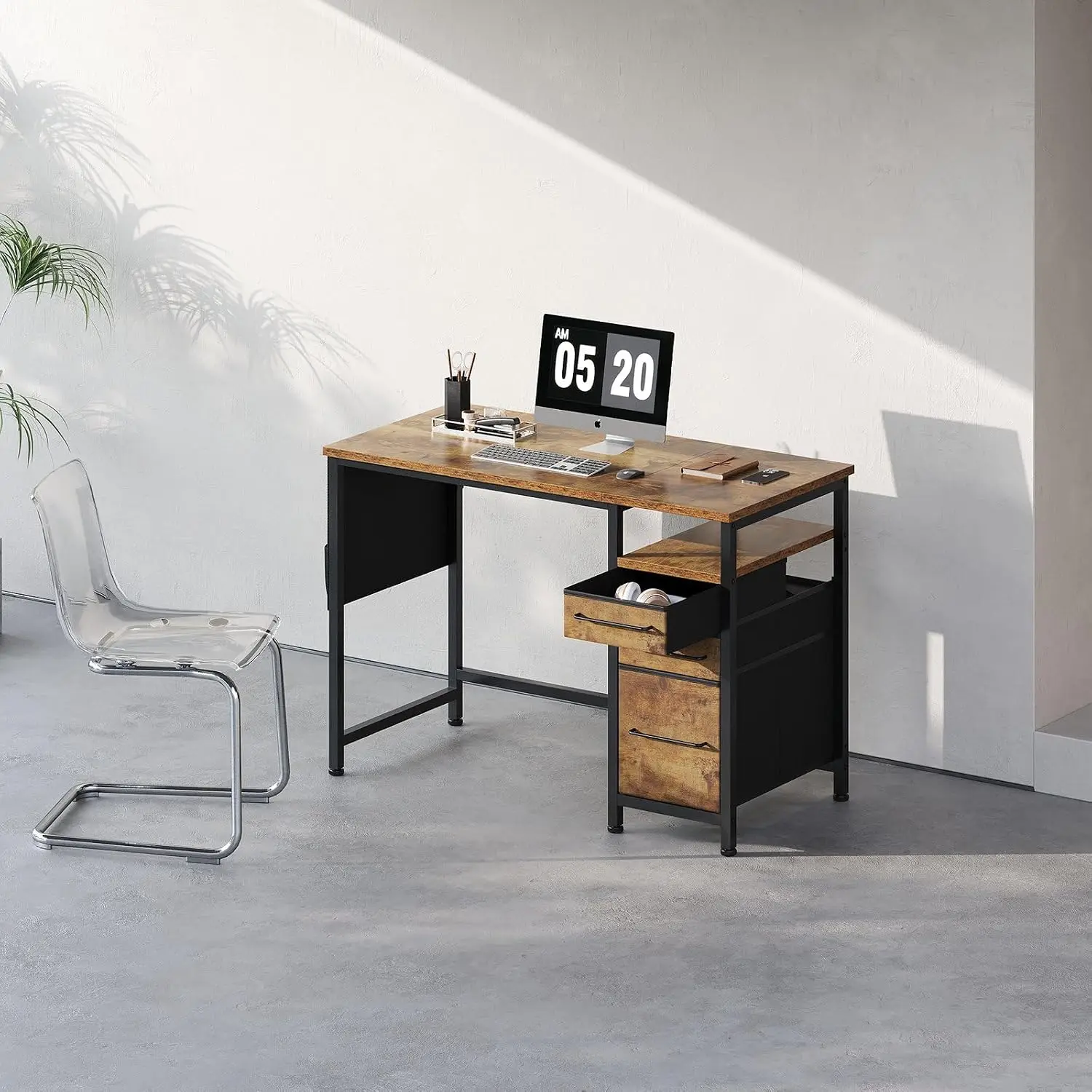 Small Desk with Drawers, Offic - đánh giá và giá Desk Drawer Small
