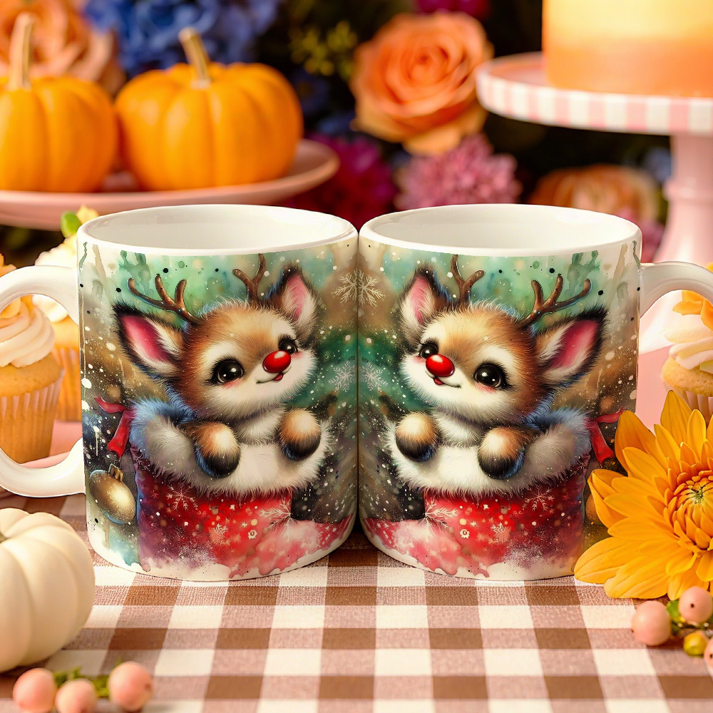 1pc Christmas Themed Ceramic C - đánh giá và giá Home Office Design Ideas