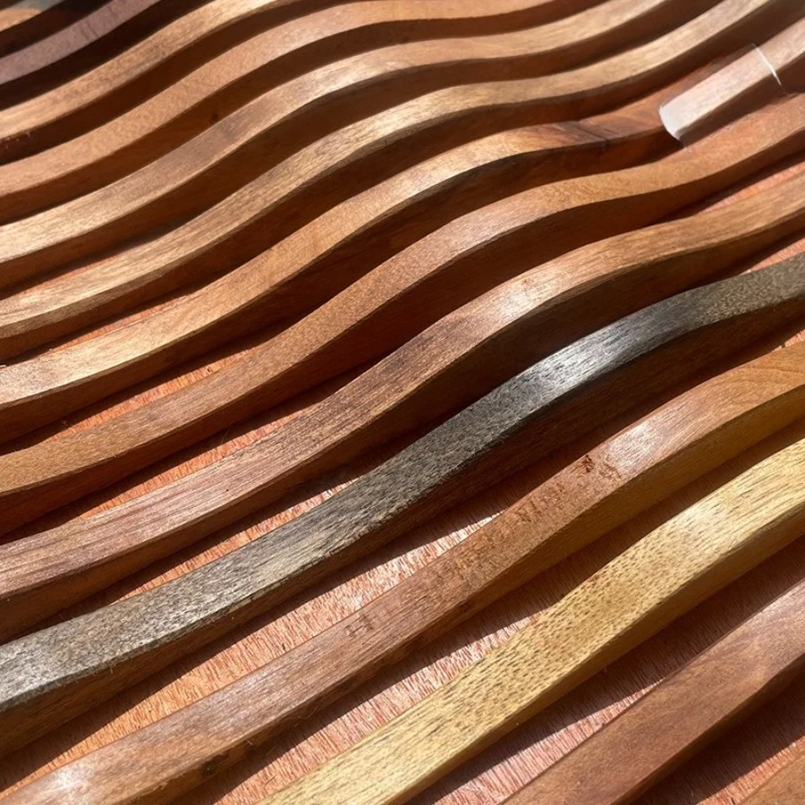 Solid Wood Wavy Curve Mosaic T - đánh giá và giá Home Office Background