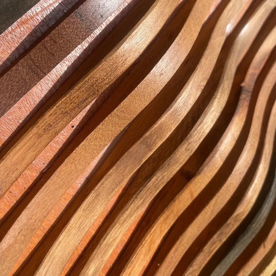 Solid Wood Wavy Curve Mosaic T - đánh giá và giá Home Office Background