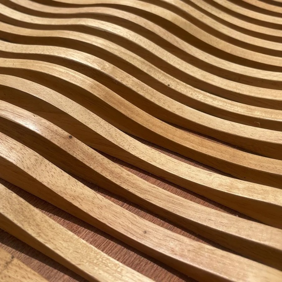 Solid Wood Wavy Curve Mosaic T - đánh giá và giá Home Office Background