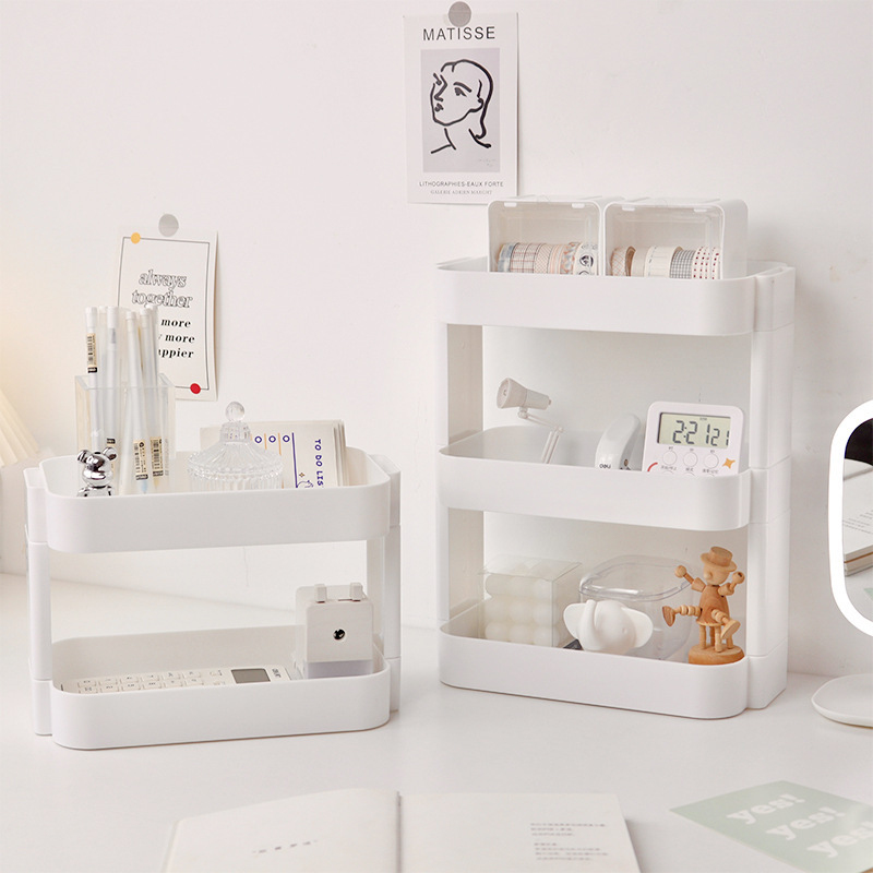 Multifunctional Shelves Double - đánh giá và giá Desk Drawer Small