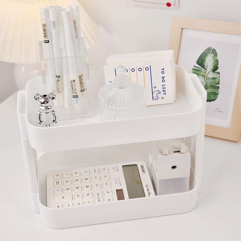Multifunctional Shelves Double - đánh giá và giá Desk Drawer Small
