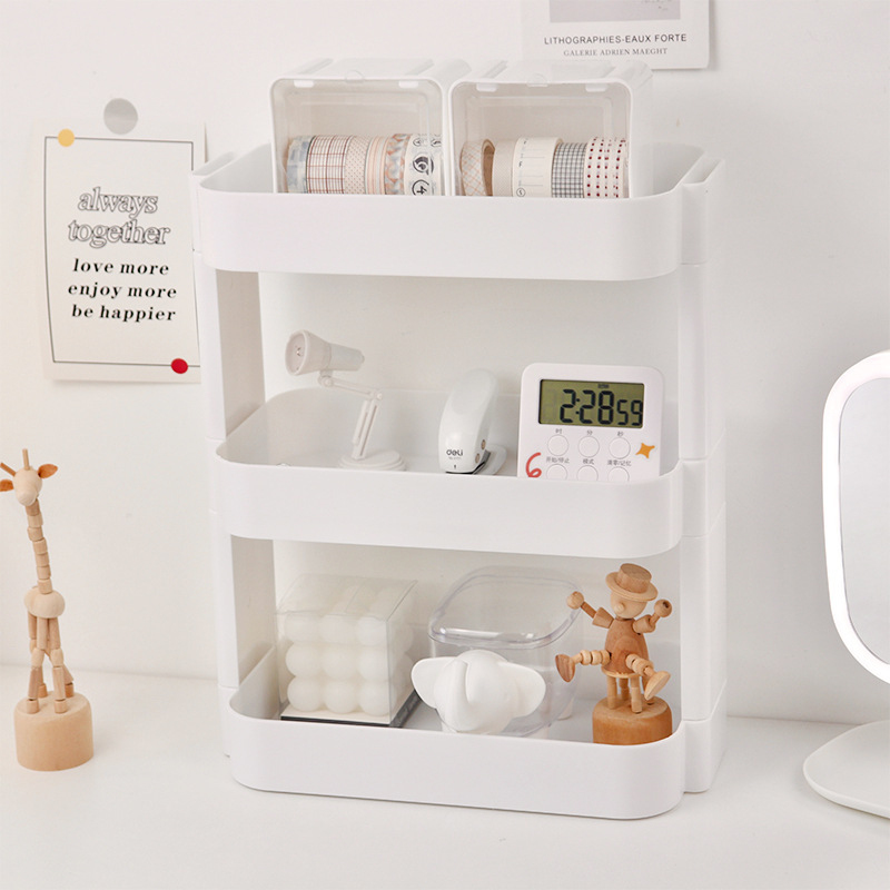 Multifunctional Shelves Double - đánh giá và giá Desk Drawer Small