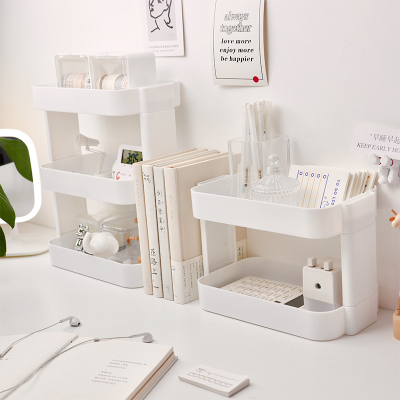 Multifunctional Shelves Double - đánh giá và giá Desk Drawer Small